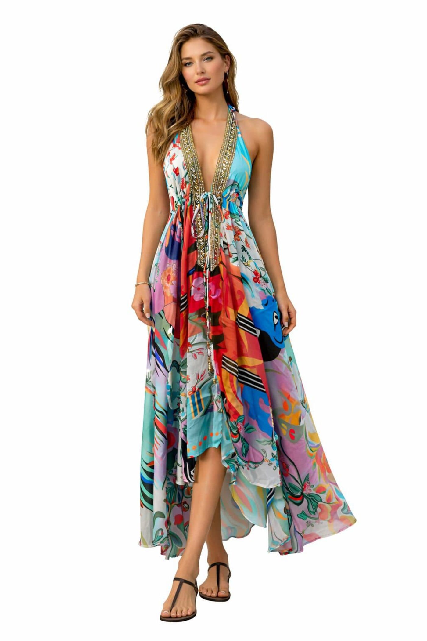 Lotus Beach resort wear — look 01